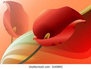 beautiful floral background