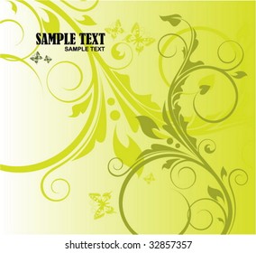 Beautiful floral background