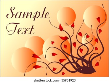 Beautiful floral background