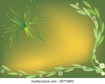 Beautiful floral background