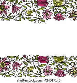 Beautiful floral background