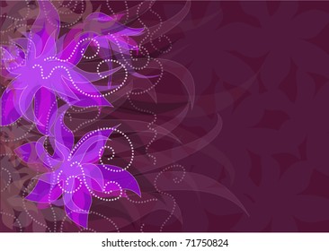 Beautiful floral background