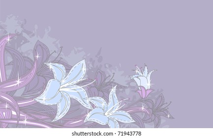 beautiful floral background