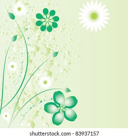 Beautiful floral background