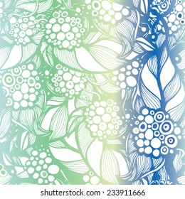 Beautiful floral background. Composition of abstract flowers and leaves. Pattern for wallpaper, background and website.