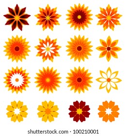 Beautiful floral background, vector