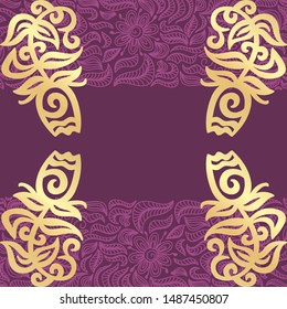 Beautiful floral background. Vector illustration