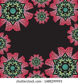 Beautiful floral background. Vector illustration