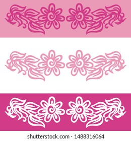 Beautiful floral background. Vector illustration