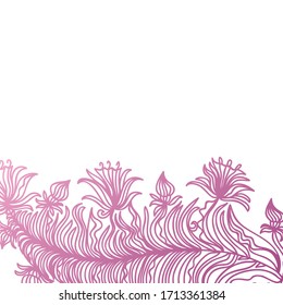 Beautiful floral background. Vector illustration