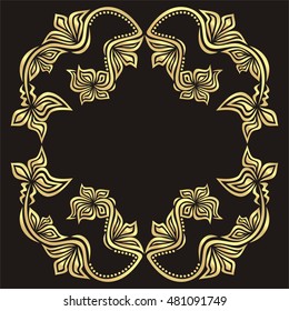 Beautiful floral background. Vector illustration.