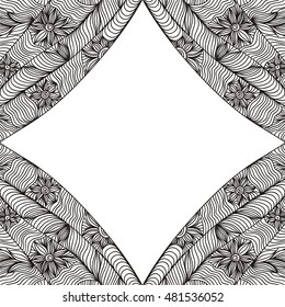 Beautiful floral background. Vector illustration.