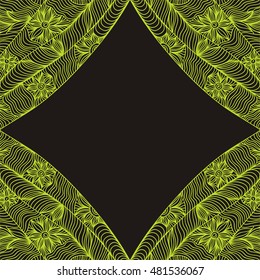 Beautiful floral background. Vector illustration.