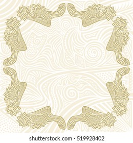 Beautiful floral background. Vector illustration.