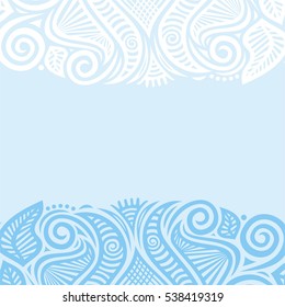 Beautiful floral background. Vector illustration.