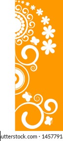 Beautiful floral border