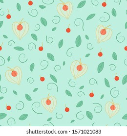 Sealess Fruits Pattern Stock Vector Royalty Free