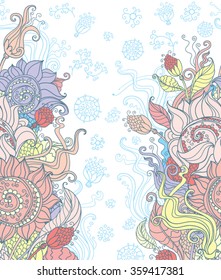 Beautiful floral card.