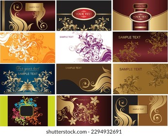 Beautiful Floral collection of Banners