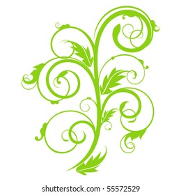 Beautiful floral composition for design
