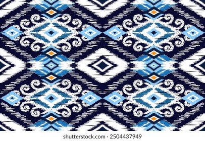 Beautiful floral cross stitch embroidery on background.
geometric ethnic oriental seamless pattern traditional.Aztec style abstract vector.
design for texture,fabric,clothing,wrapping,carpet,print