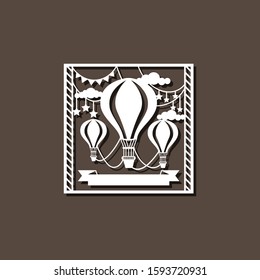 Beautiful Floral Cut File Element