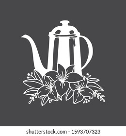Beautiful Floral Cut File Elements