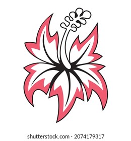 Bonitos elementos decorativos florales. Ilustración vectorial de flor, mandala, decoración, dibujo, romántico.