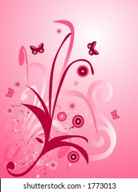 beautiful floral design