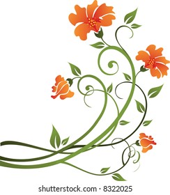 Beautiful floral design