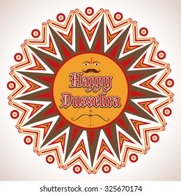 beautiful floral design for Indian festival dussehra, diwali, durga pooja