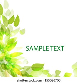 Beautiful floral frame for use in your design. Vector eps 10