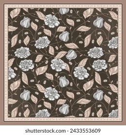 beautiful floral hijab design 21