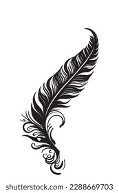 Beautiful floral leaf vector design