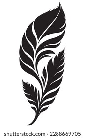 Beautiful floral leaf vector design