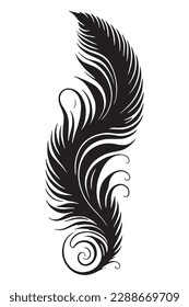 Hermoso diseño vectorial de hojas florales