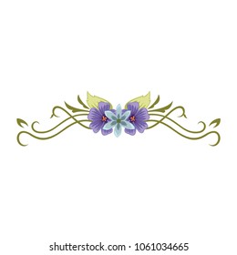 Beautiful Floral and ornaments design