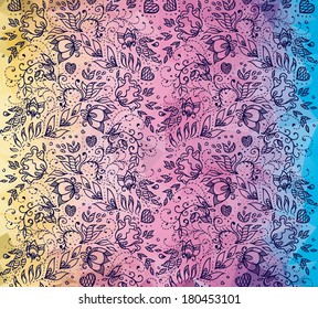beautiful floral pattern