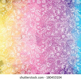 beautiful floral pattern