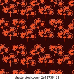 beautiful floral pattern allover design for digital print. 
