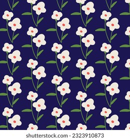 beautiful floral pattern background. fabric