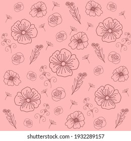 Beautiful Floral Pattern Background Vector is perfect for many different types of designs. You can use it to craft backgrounds for graphic designs, product packaging, website designs and many more.