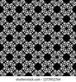 Beautiful floral pattern. Cool background. Eps8.