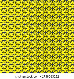 Beautiful floral pattern design for textile and flooring applications