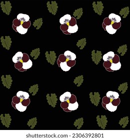 Beautiful Floral pattern design use for backgrounds, print, wallpaper