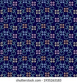 beautiful floral pattern for endless fill.  wallpaper, decor and textile design