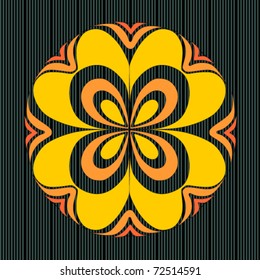 beautiful floral pattern motif