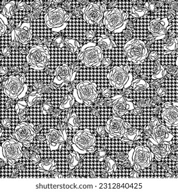 Schönes Blumenmuster, das perfekt für das Textildesign ist,