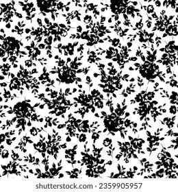 Schönes Blumenmuster, das perfekt für das Textildesign ist,