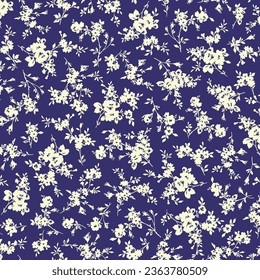 Beautiful floral pattern perfect for textile design,